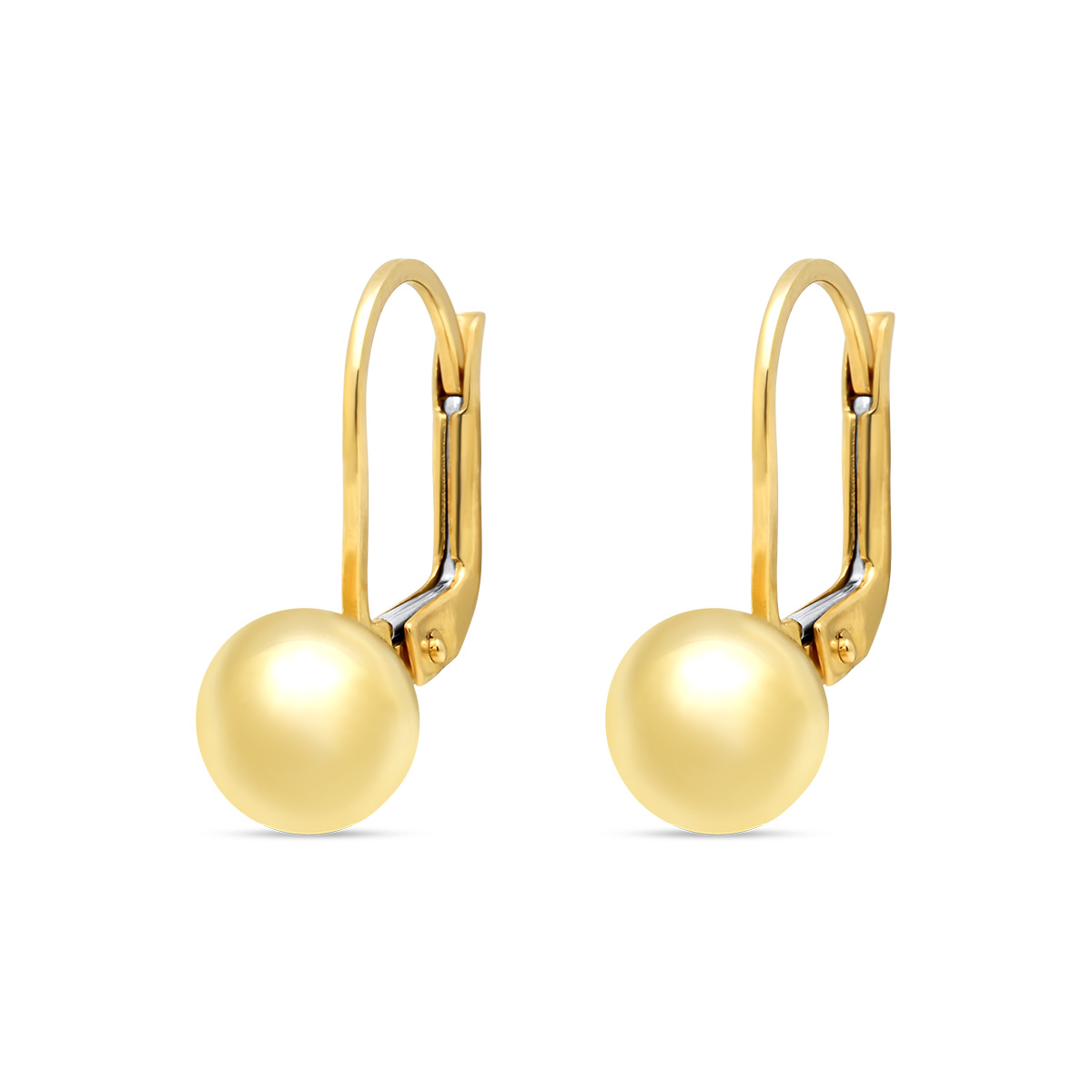 Χρυσοί κρίκοι σφαίρα Κ14